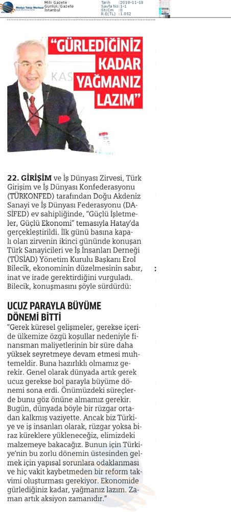 TÜRKONFED 22 Girişim Ve Is Dunyasi Zirvesi 16 17 Kasim Hatay - 53