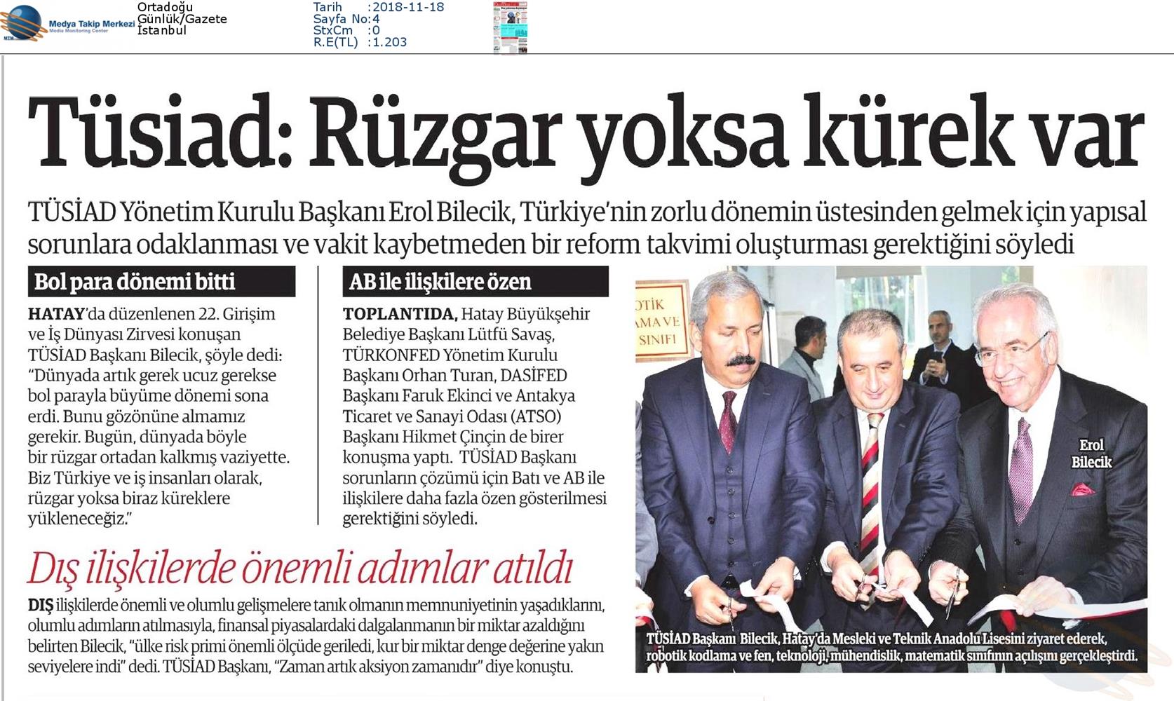 TÜRKONFED 22 Girişim Ve Is Dunyasi Zirvesi 16 17 Kasim Hatay - 57