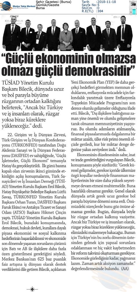 TÜRKONFED 22 Girişim Ve Is Dunyasi Zirvesi 16 17 Kasim Hatay - 58