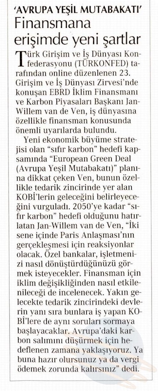 TÜRKONFED 23 Girişim Ve Is Dunyasi Zirvesi Basin Yansimalari 27 Nisan 2021 - 15