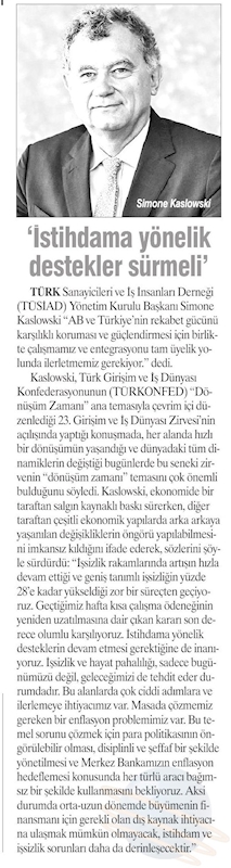 TÜRKONFED 23 Girişim Ve Is Dunyasi Zirvesi Basin Yansimalari 27 Nisan 2021 - 22