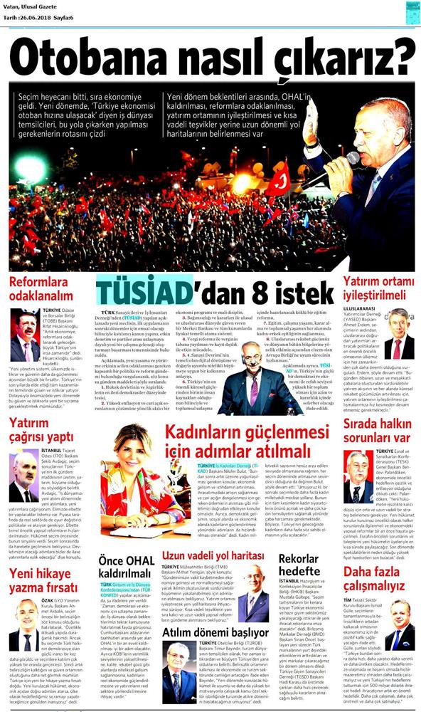 TÜRKONFED 24 Haziran Cumhurbaskanligi Hukumet Sistemi Ve Milletvekilligi Secimleri Aciklamasi - 18