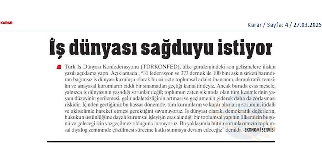 TÜRKONFED 24 Mart 2025 Basin Aciklamasi Hukukun Ustunlugu Toplumsal Guvencemizdir - 7