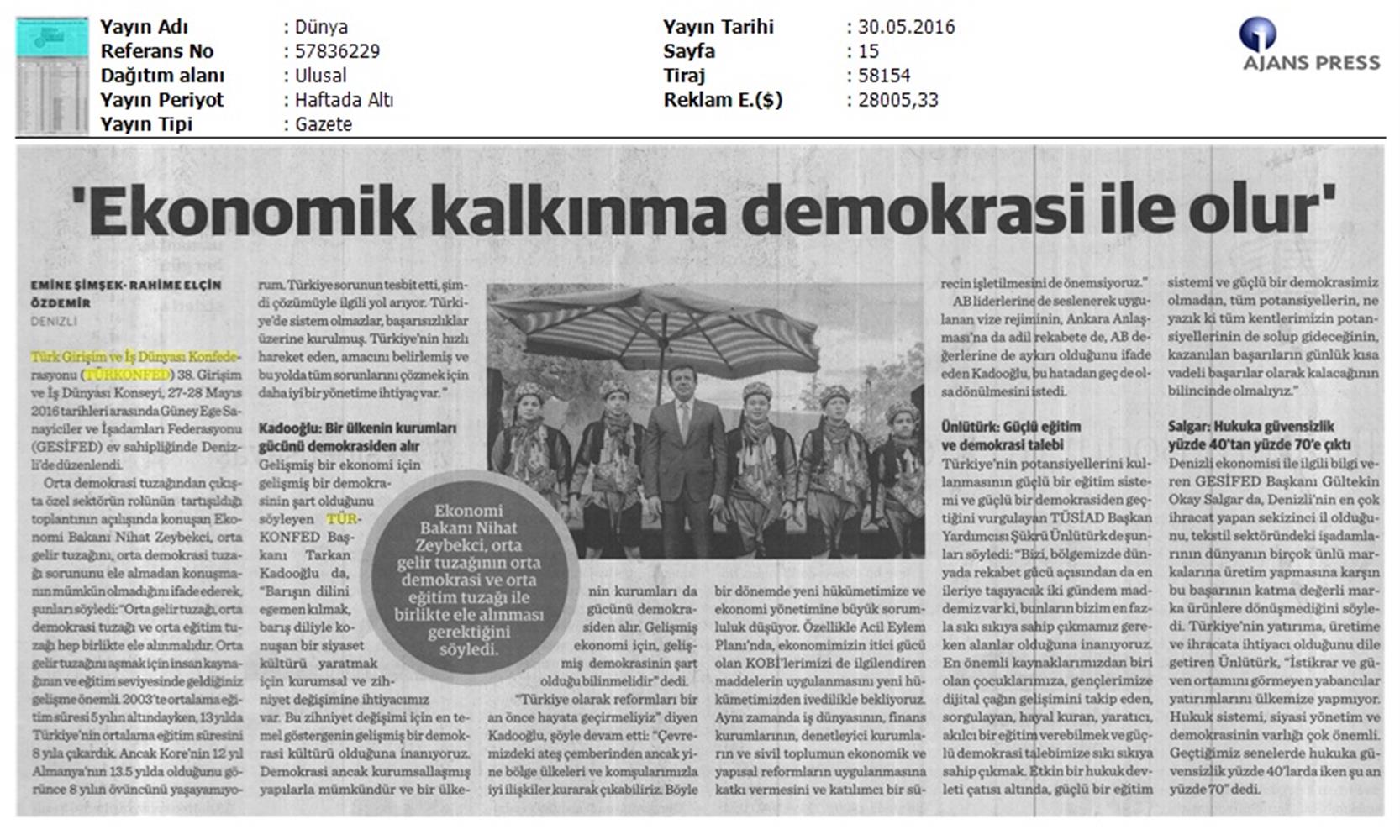TÜRKONFED 38 Girişim Ve Is Dunyasi Konseyi - 4