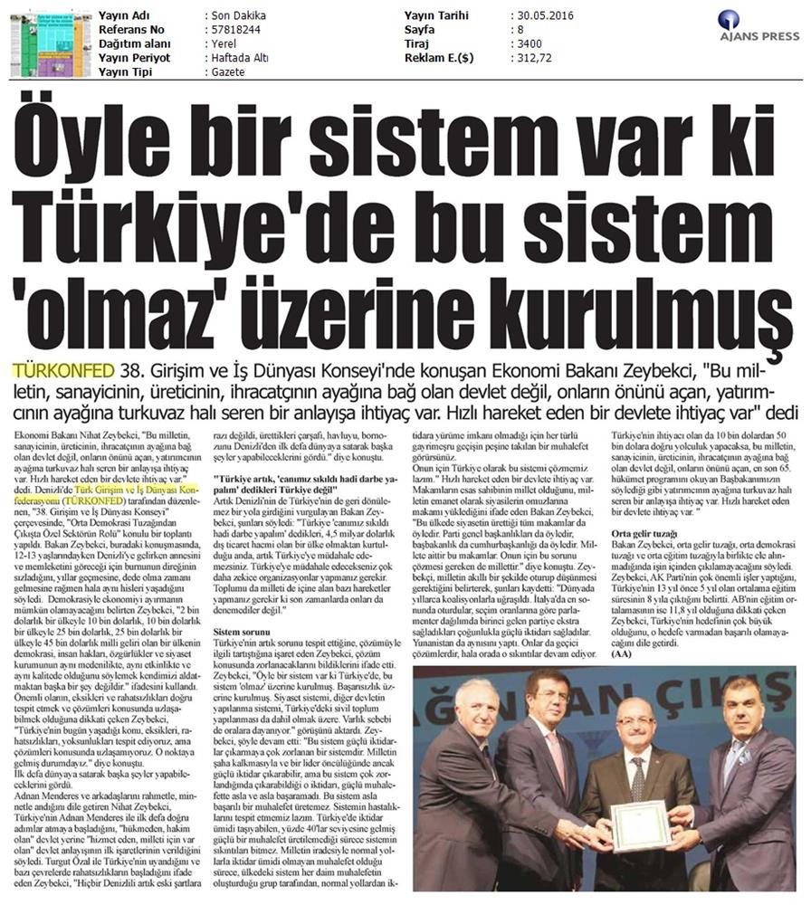 TÜRKONFED 38 Girişim Ve Is Dunyasi Konseyi - 8