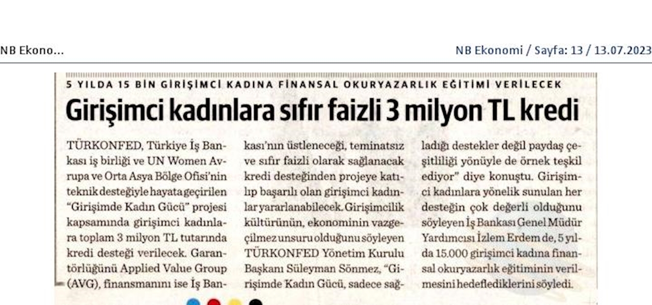 TÜRKONFED Avg Ve Is Bankasi Imza Toreni 12 Haziran 2023 Istanbul - 21