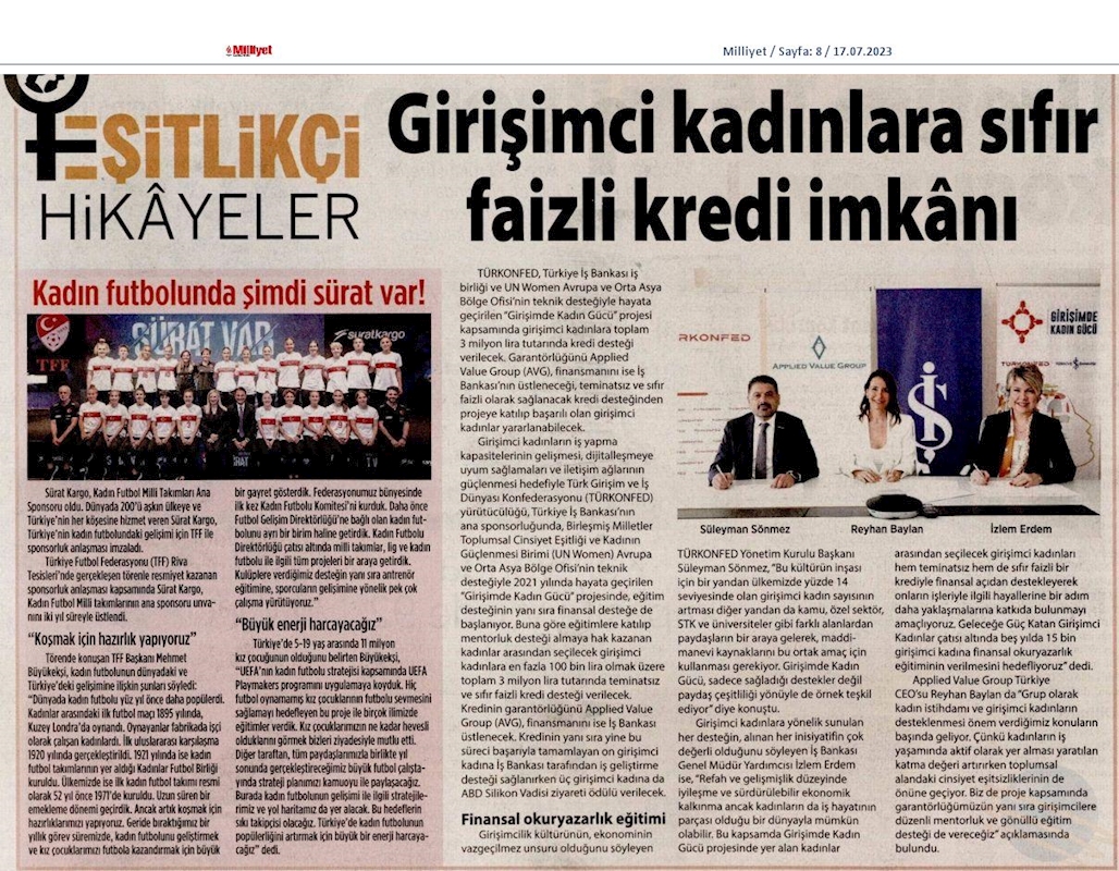 TÜRKONFED Avg Ve Is Bankasi Imza Toreni 12 Haziran 2023 Istanbul - 22