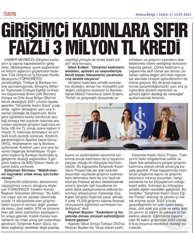 TÜRKONFED Avg Ve Is Bankasi Imza Toreni 12 Haziran 2023 Istanbul - 26