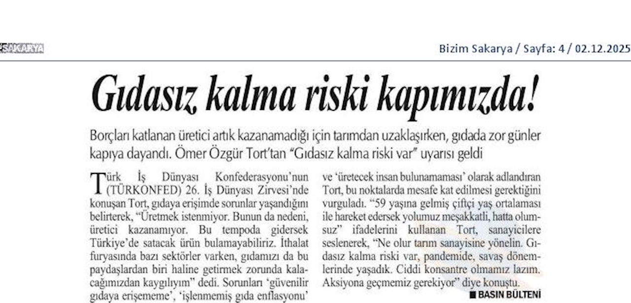 TÜRKONFED Başkani Suleyman Sönmez Sanayide Biz Üretiyoruz Kar Baskasinin Hanesine Yaziliyor - 3