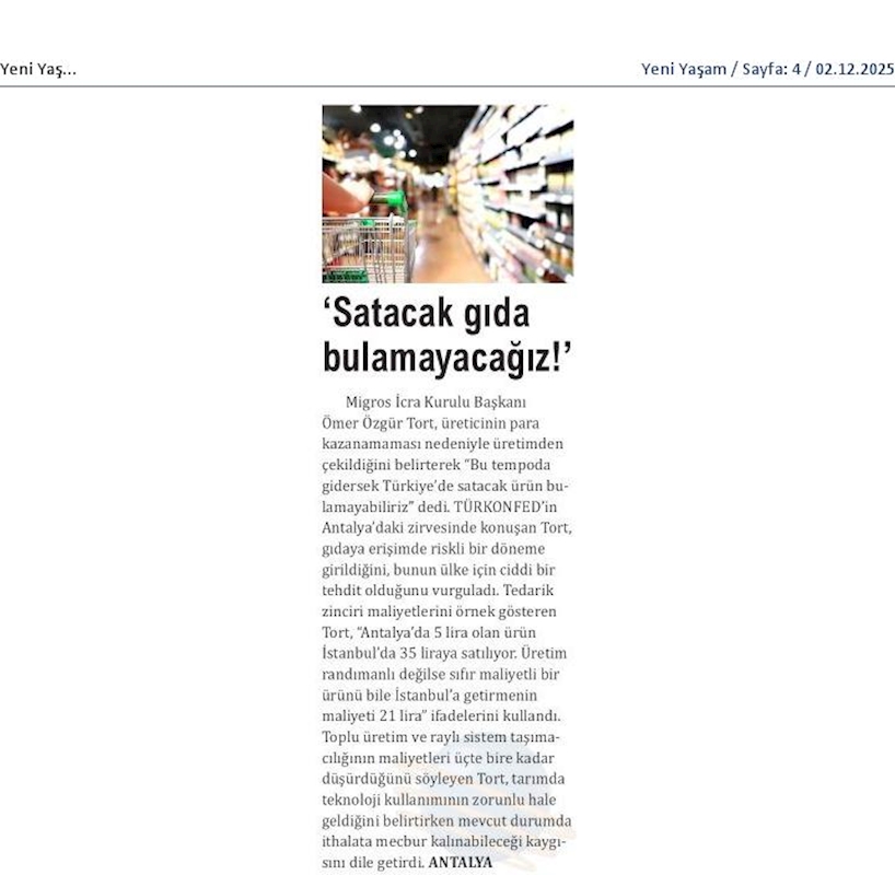 TÜRKONFED Başkani Suleyman Sönmez Sanayide Biz Üretiyoruz Kar Baskasinin Hanesine Yaziliyor - 40