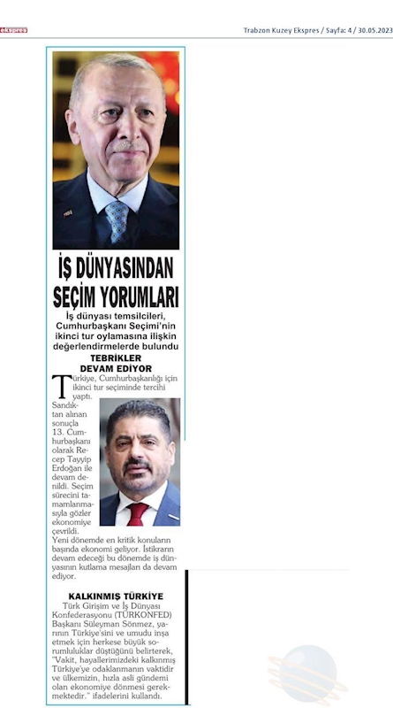 TÜRKONFED Cumhurbaskanligi Secim Sonucu Basin Aciklamasi 29 Mayis 2023 - 32