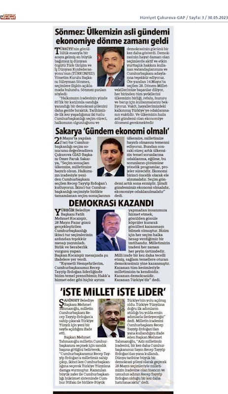 TÜRKONFED Cumhurbaskanligi Secim Sonucu Basin Aciklamasi 29 Mayis 2023 - 36