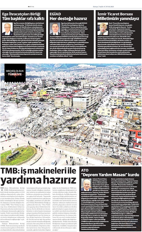 TÜRKONFED Deprem Basin Aciklamasi 6 Subat 2023 - 18