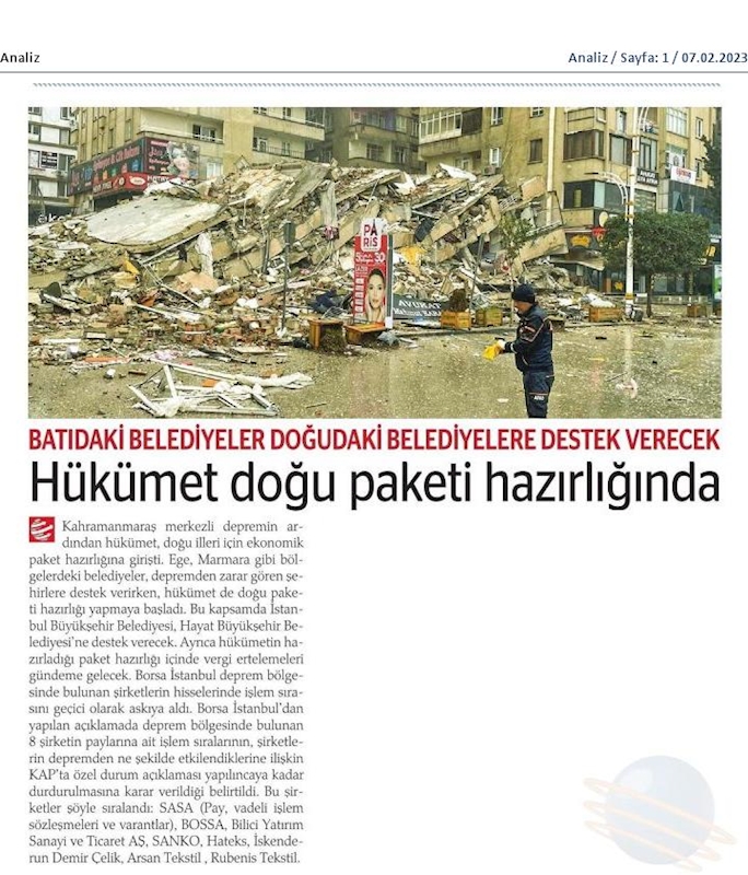 TÜRKONFED Deprem Basin Aciklamasi 6 Subat 2023 - 30