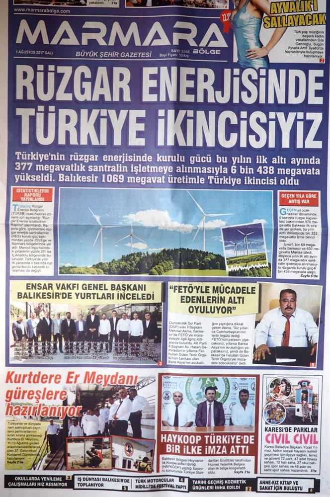 TÜRKONFED Gunmarsifed Türkiye Icin Bir Rekabet Endeksi Rapor Tanitim Toplantısı Medya Yansimalari 5 Agustos 2017 - 28