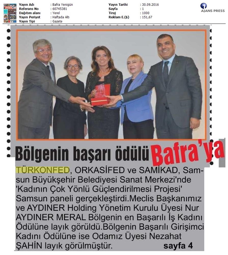 TÜRKONFED İDK Toplantısı 28 Eylul 2016 Samsun - 1