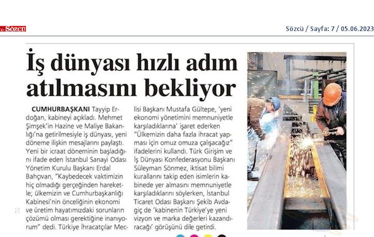 TÜRKONFED Kabine Toplantısı Basin Aciklamasi 4 Haziran 2023 - 3