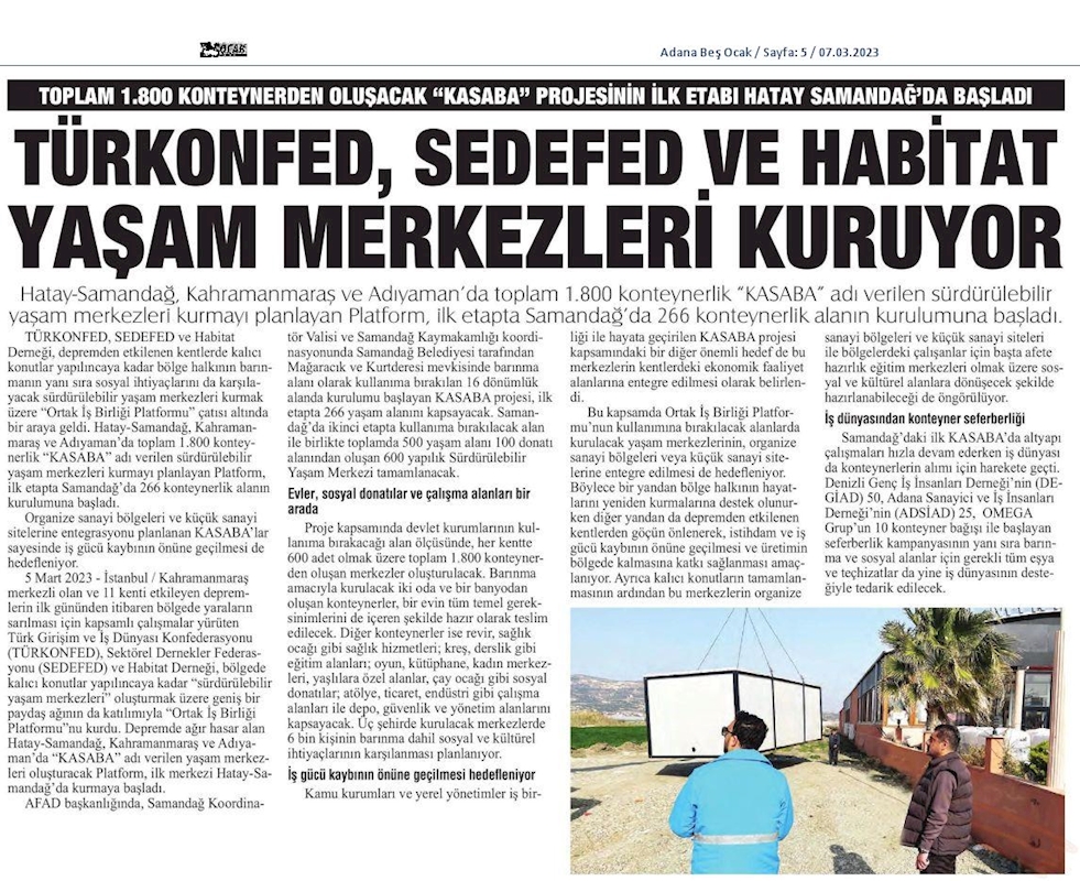 TÜRKONFED Kasaba Projesi 6 Mart 2023 - 4