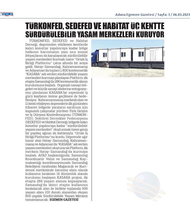TÜRKONFED Kasaba Projesi 6 Mart 2023 - 16