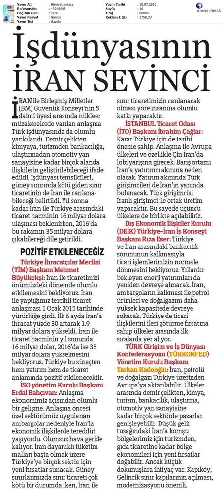 TÜRKONFED Koalisyon Aciklamasi Basin Yansimalari - 29