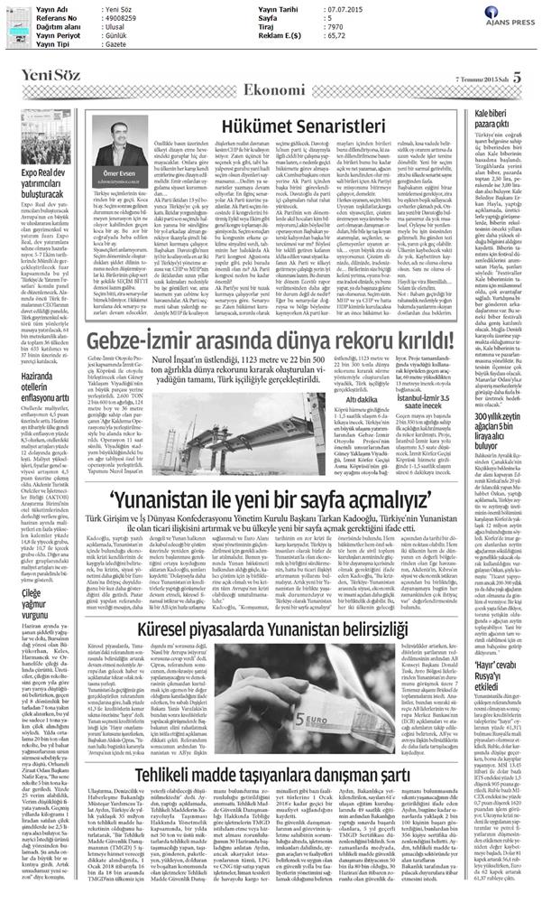 TÜRKONFED Koalisyon Aciklamasi Basin Yansimalari - 34