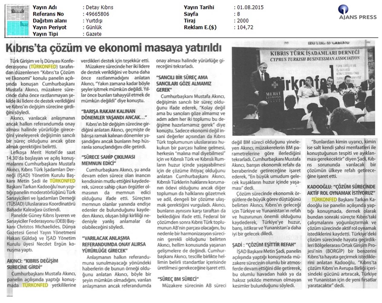 TÜRKONFED Koalisyon Aciklamasi Basin Yansimalari - 52