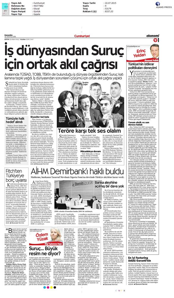 TÜRKONFED Koalisyon Aciklamasi Basin Yansimalari - 58