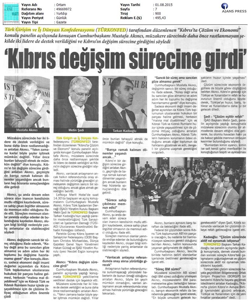 TÜRKONFED Koalisyon Aciklamasi Basin Yansimalari - 81