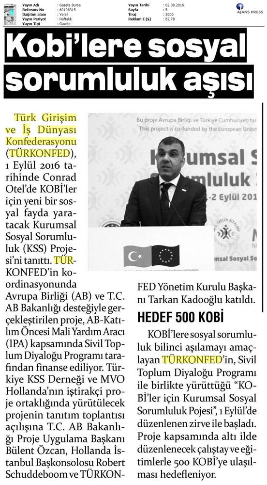 TÜRKONFED Kss Zirvesi 1 2 Eylul 2016 Istanbul - 10