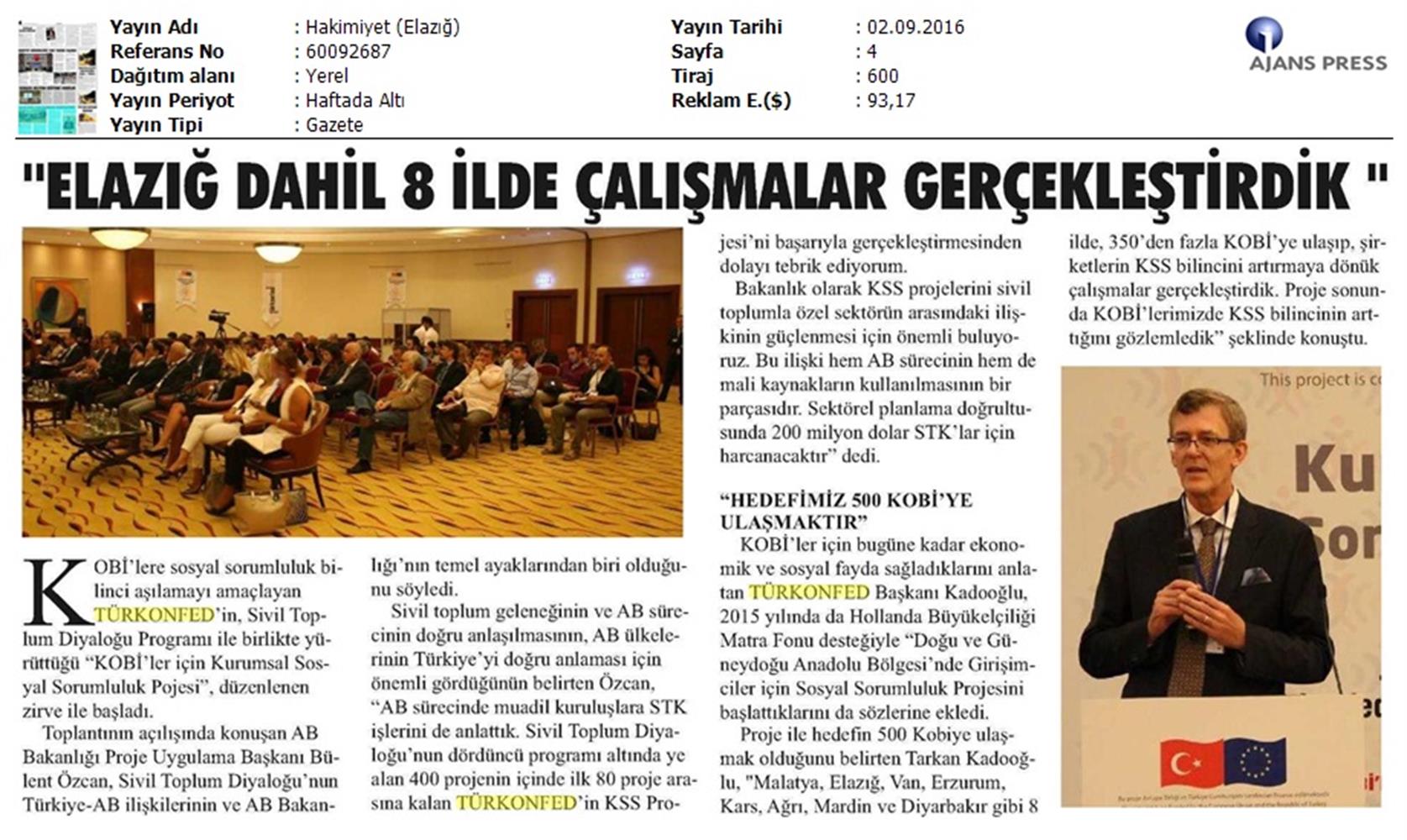 TÜRKONFED Kss Zirvesi 1 2 Eylul 2016 Istanbul - 11