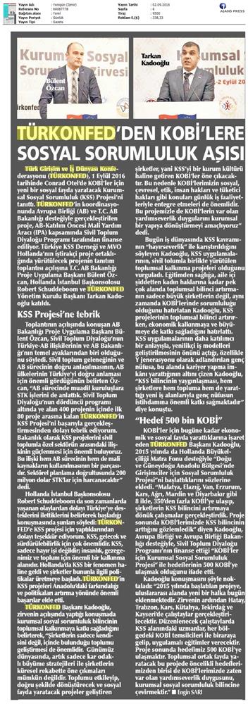 TÜRKONFED Kss Zirvesi 1 2 Eylul 2016 Istanbul - 15