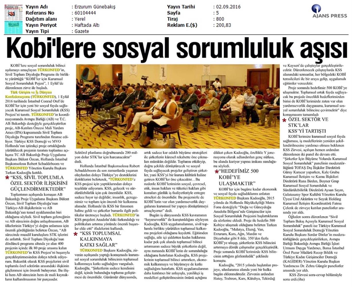 TÜRKONFED Kss Zirvesi 1 2 Eylul 2016 Istanbul - 18