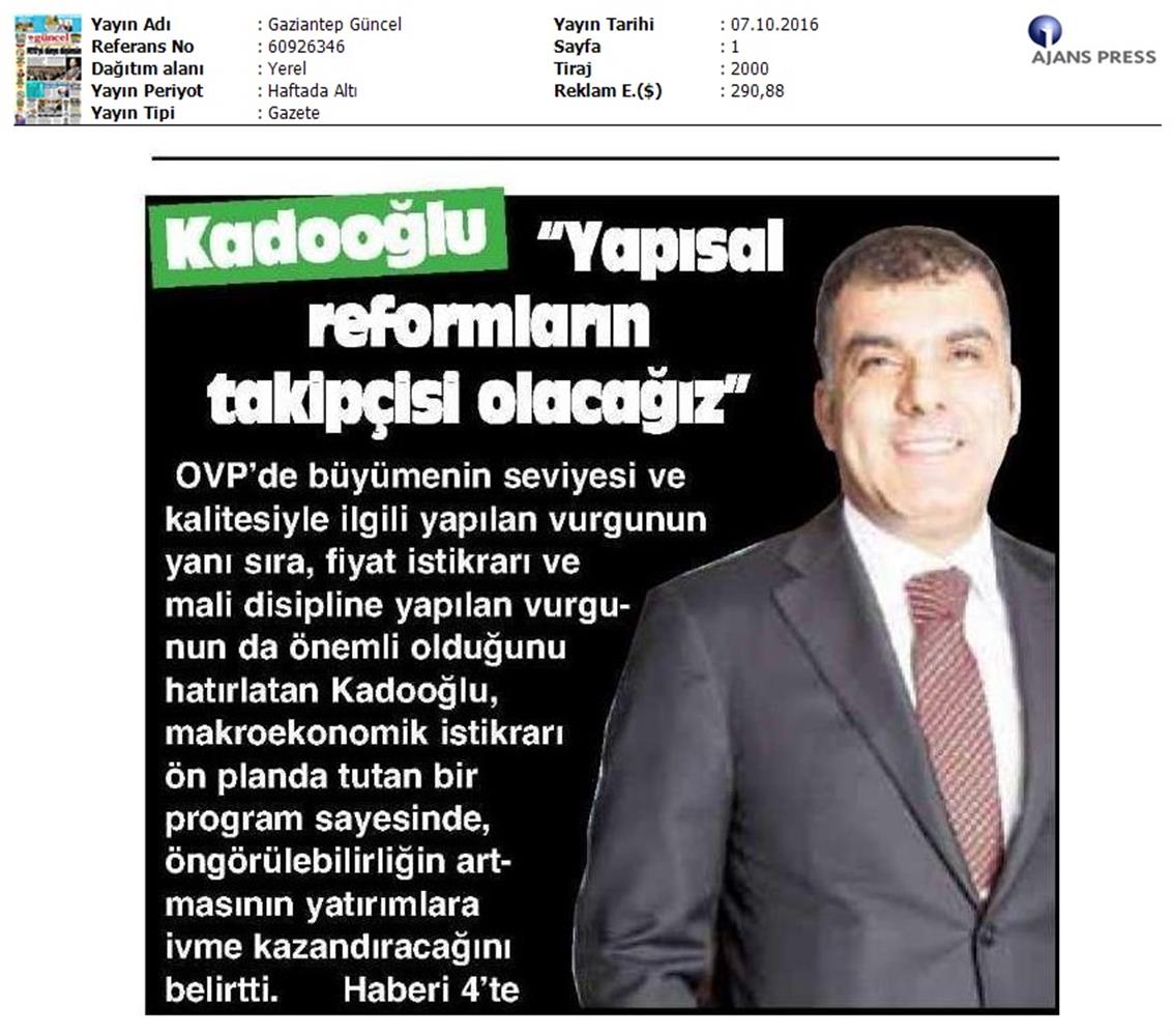 TÜRKONFED OVP Basin Aciklamasi Medya Yansimalari 7 Ekim 2016 - 6