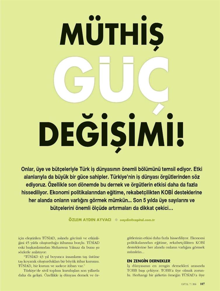 TÜRKONFED Türkiyenin En Buyuk 5 Is Dunyasi Orgutu Oldu - 7