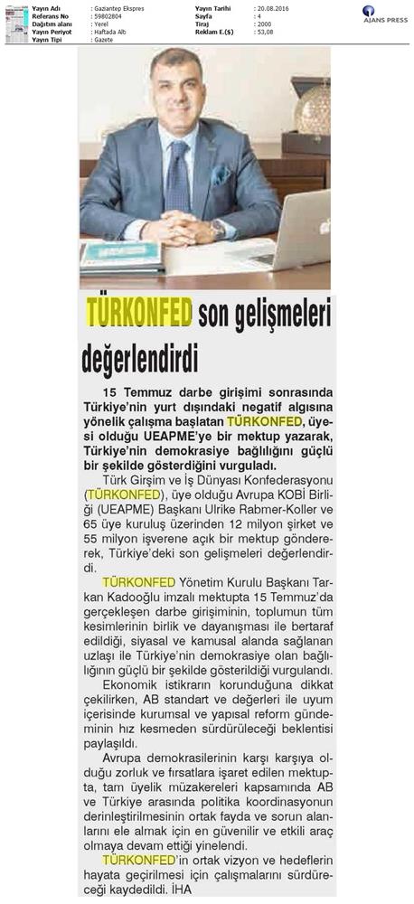 TÜRKONFED Ueapme Avrupaya Acik Mektup 19 Agustos 2016 - 4
