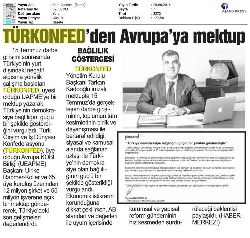 TÜRKONFED Ueapme Avrupaya Acik Mektup 19 Agustos 2016 - 6