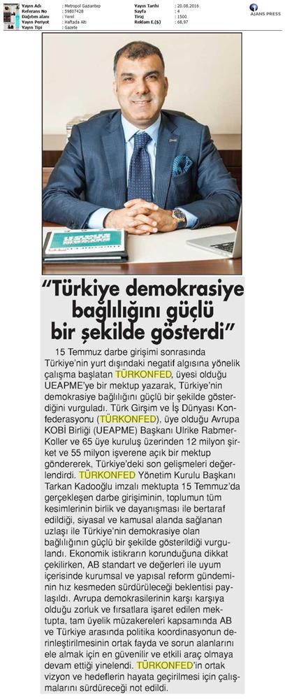 TÜRKONFED Ueapme Avrupaya Acik Mektup 19 Agustos 2016 - 9