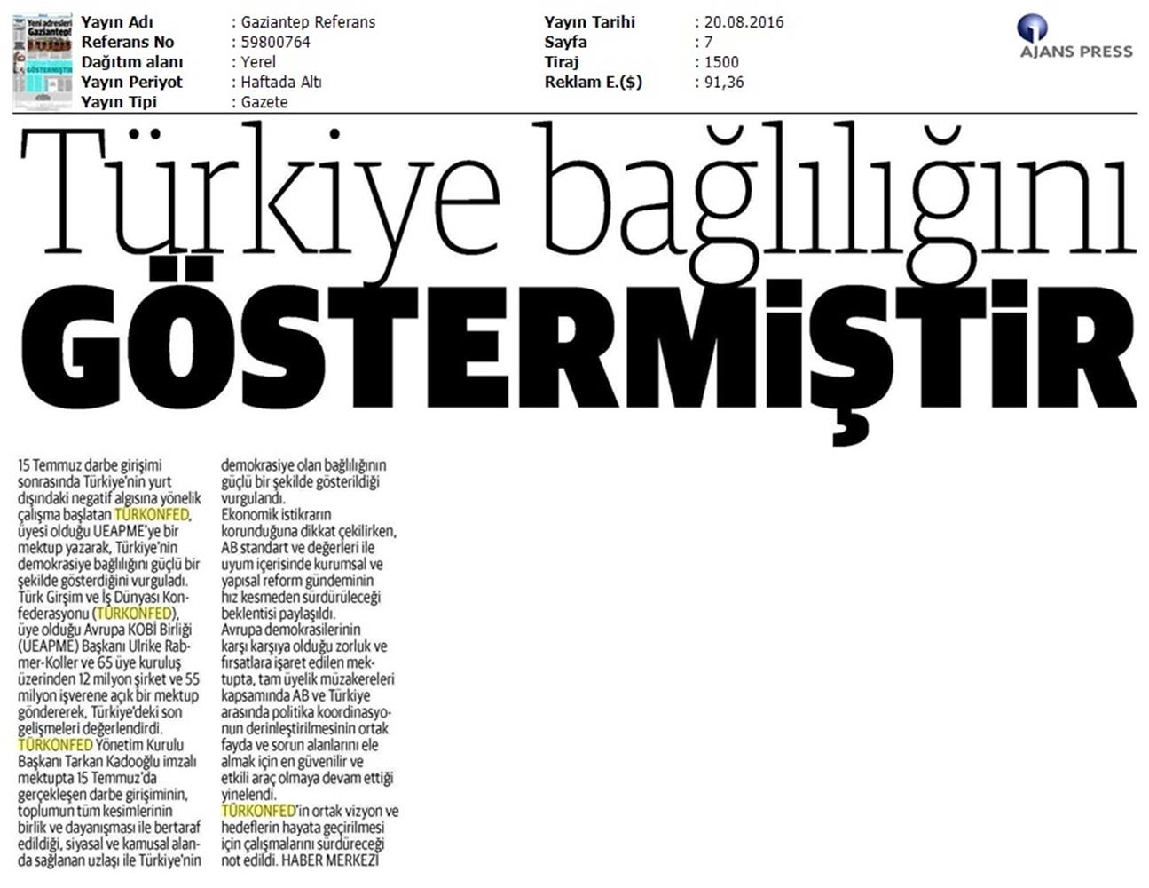 TÜRKONFED Ueapme Avrupaya Acik Mektup 19 Agustos 2016 - 12