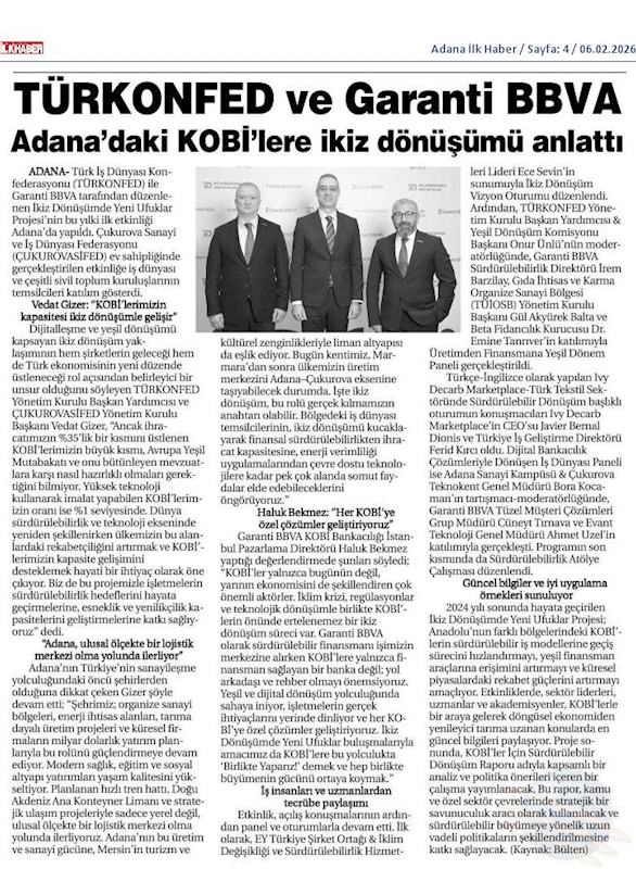TÜRKONFED Ve Garanti BBVA Adanadaki KOBİ'lere Ikiz Dönüşümu Anlatti - 11