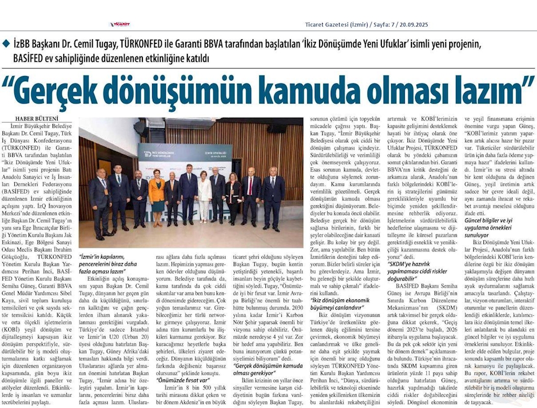 TÜRKONFED Ve Garanti BBVA Izmirde KOBİ'ler Ile Bulustu - 16