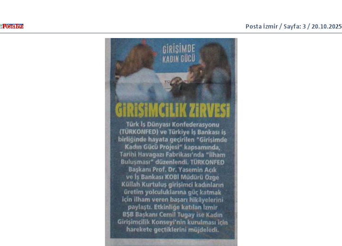 TÜRKONFED Ve Is Bankasi Girişimci Kadinlar Icin Satin Alma Gunu Duzenledi - 3