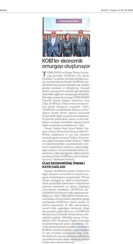 TÜRKONFED Ve Pluxee Türkiyeden KOBİ'lere Guc Katacak Is Birligi - 16
