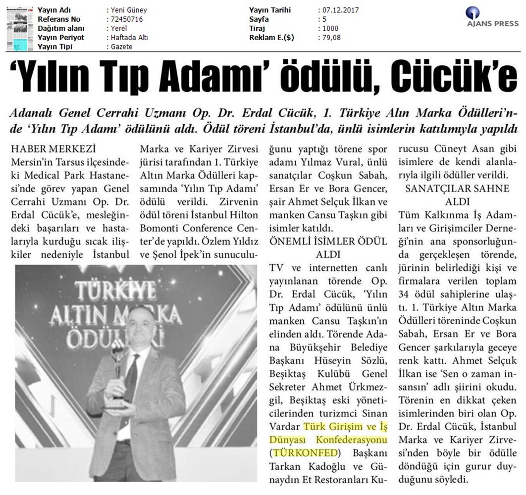 TÜRKONFED Ve TÜSİAD Borgip Adana Toplantısı On Medya Yansimalari 30 Kasim 5 Aralik 2017 - 48
