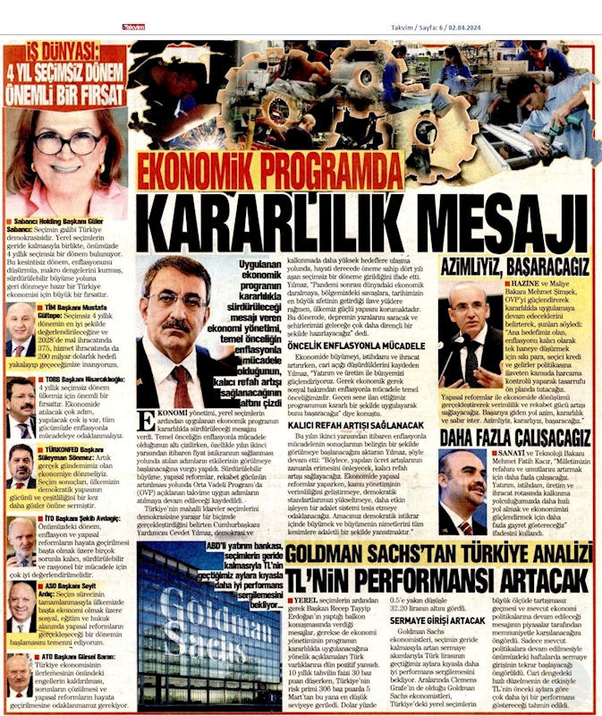 TÜRKONFED Yönetim Kurulu Başkani Suleyman Sönmez Gun Birlik Ve Beraberlik Gunudur - 6
