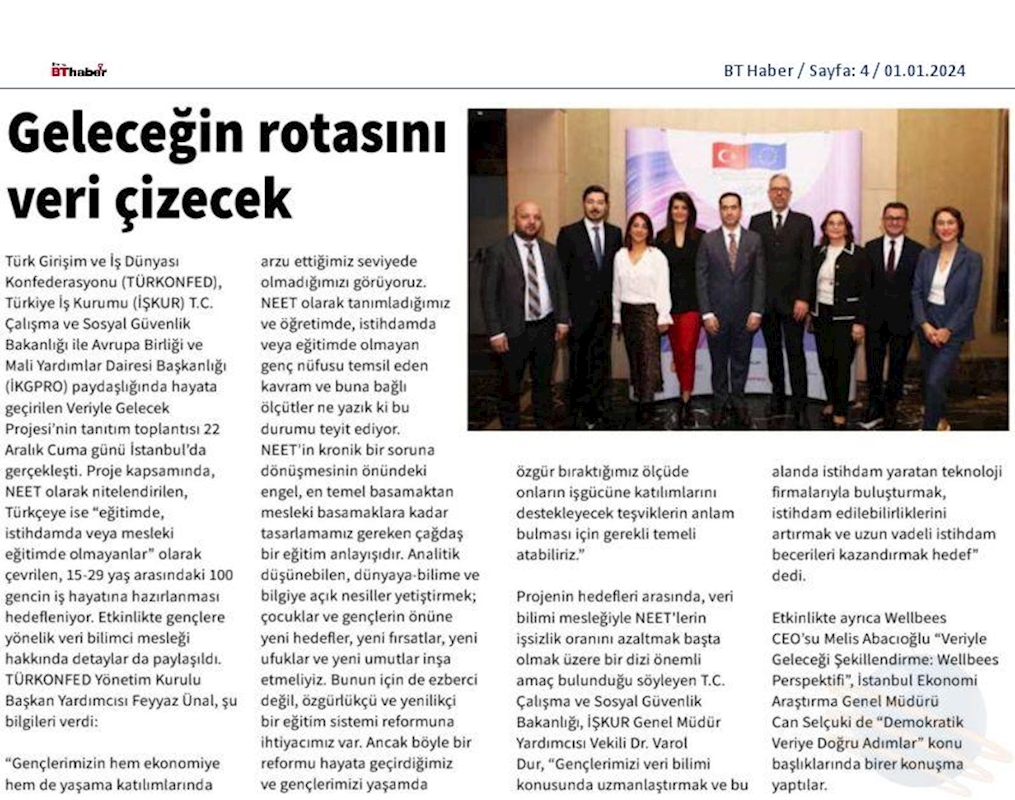 Veriyle Gelecek Tanitim Toplantısı 22 Aralik 2023 Istanbul - 6