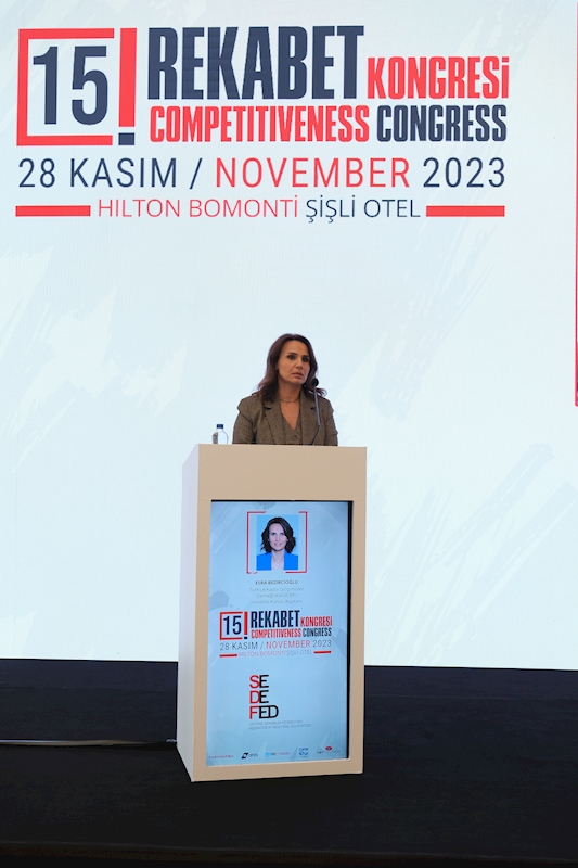 15. Rekabet Kongresi - 28 Kasım 2023 / İstanbul	 - 19