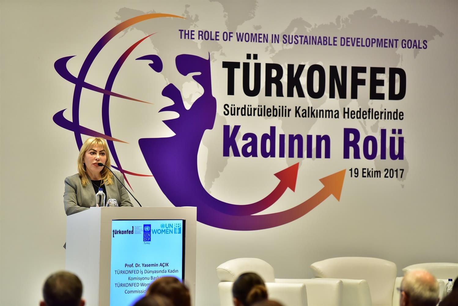 'Sürdürülebilir Kalkınma Hedeflerinde Kadının Rolü Zirvesi' - 19 Ekim 2017 İstanbul - 3
