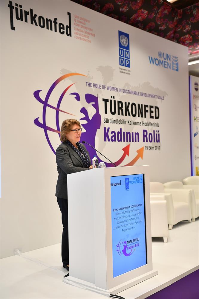 'Sürdürülebilir Kalkınma Hedeflerinde Kadının Rolü Zirvesi' - 19 Ekim 2017 İstanbul - 7