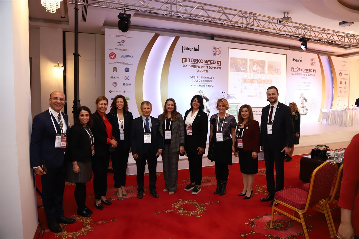 TÜRKONFED 22. Girişim ve İş Dünyası Zirvesi 16 - 17 Kasım / Hatay - 2
