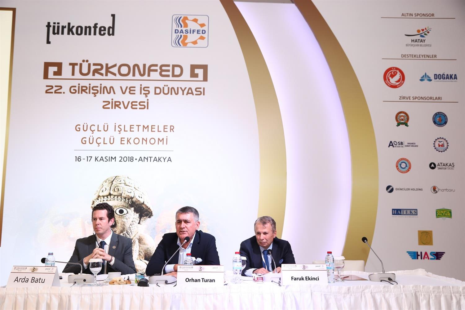TÜRKONFED 22. Girişim ve İş Dünyası Zirvesi 16 - 17 Kasım / Hatay - 12
